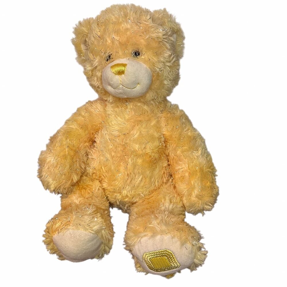 Build A Bear Topaz Bear 2008 Treasured Gem of a Friend Plush 16"